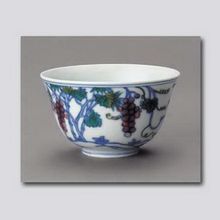 Chenghua Doucai szőlő Cup